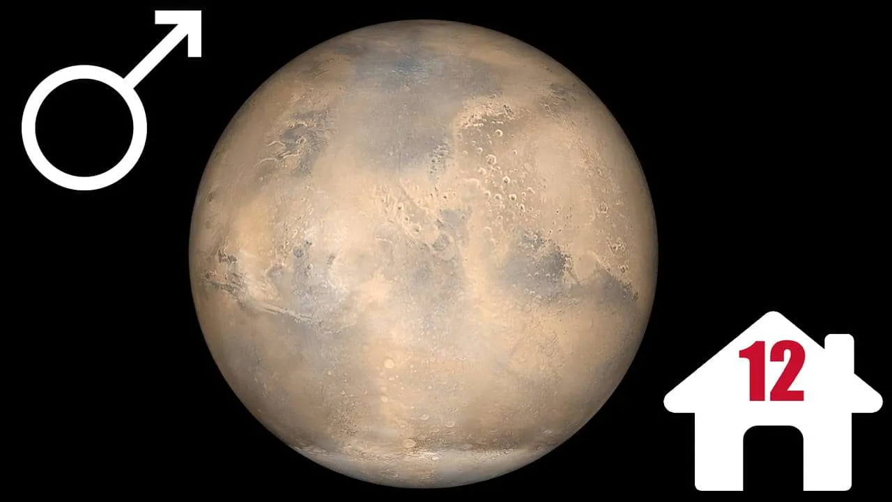 mars in 12th house